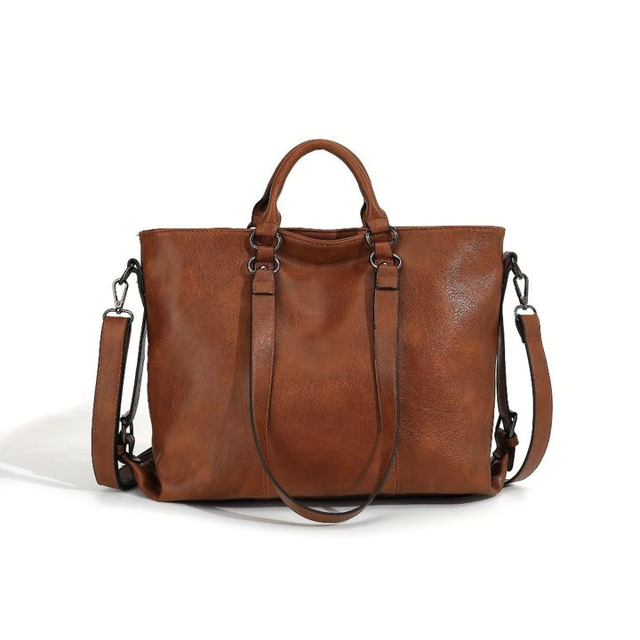 Charlotte™ – Klassisk vintage-tote med tidlös elegans