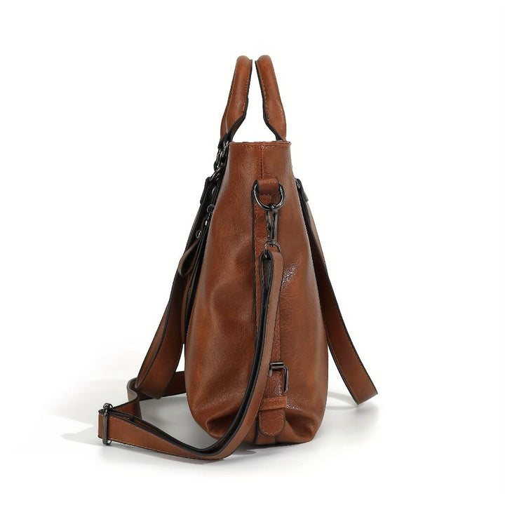 Charlotte™ – Klassisk vintage-tote med tidlös elegans