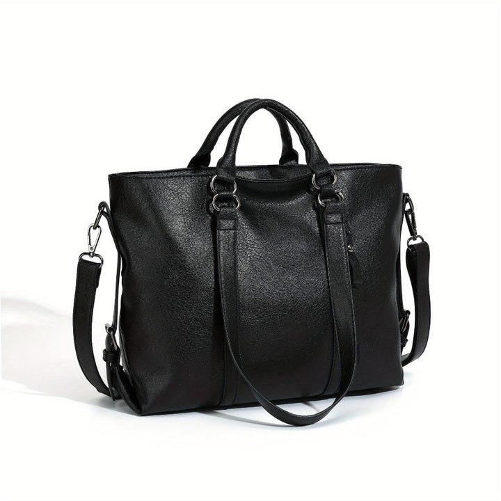 Charlotte™ – Klassisk vintage-tote med tidlös elegans