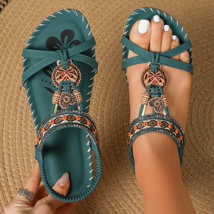 Nada – ortopediska sandaler i Ibiza-stil för komfort och elegans