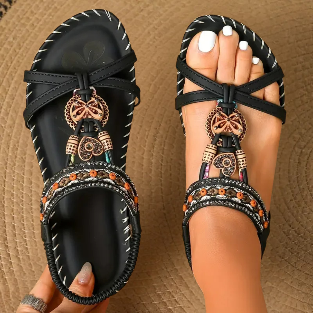 Nada – ortopediska sandaler i Ibiza-stil för komfort och elegans