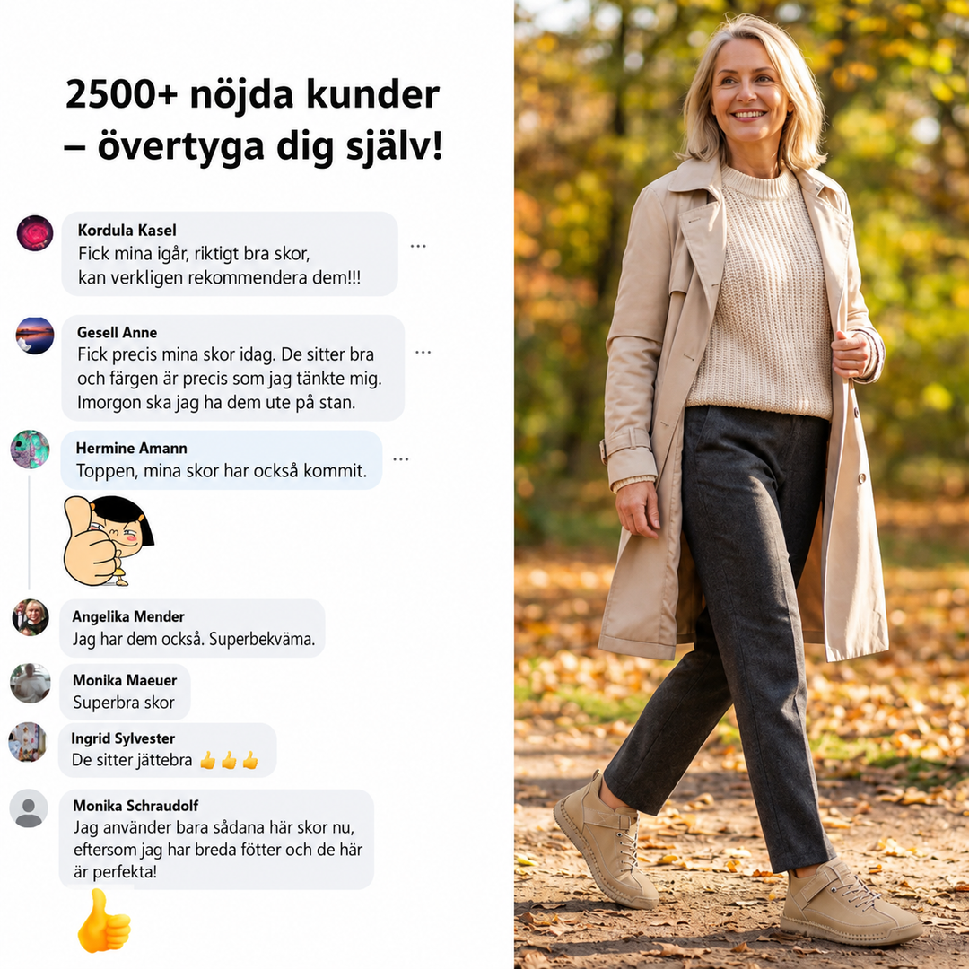 Mia – Bekväma och smärtfria ortopediska sneakers