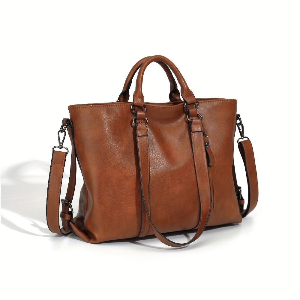 Charlotte™ – Klassisk vintage-tote med tidlös elegans