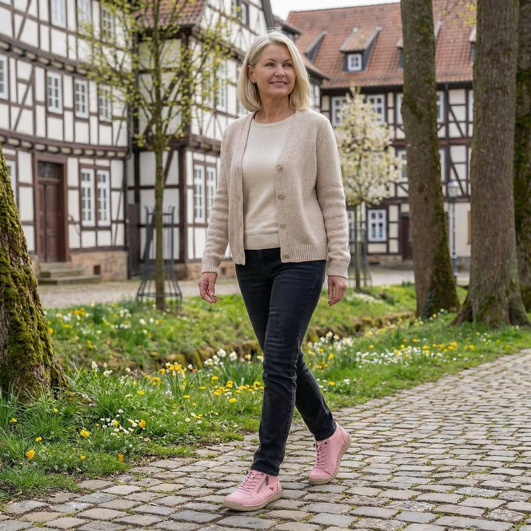 Mila – Bekväma ortopediska sneakers + dragkedja