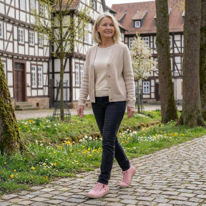 Mila – Bekväma ortopediska sneakers + dragkedja