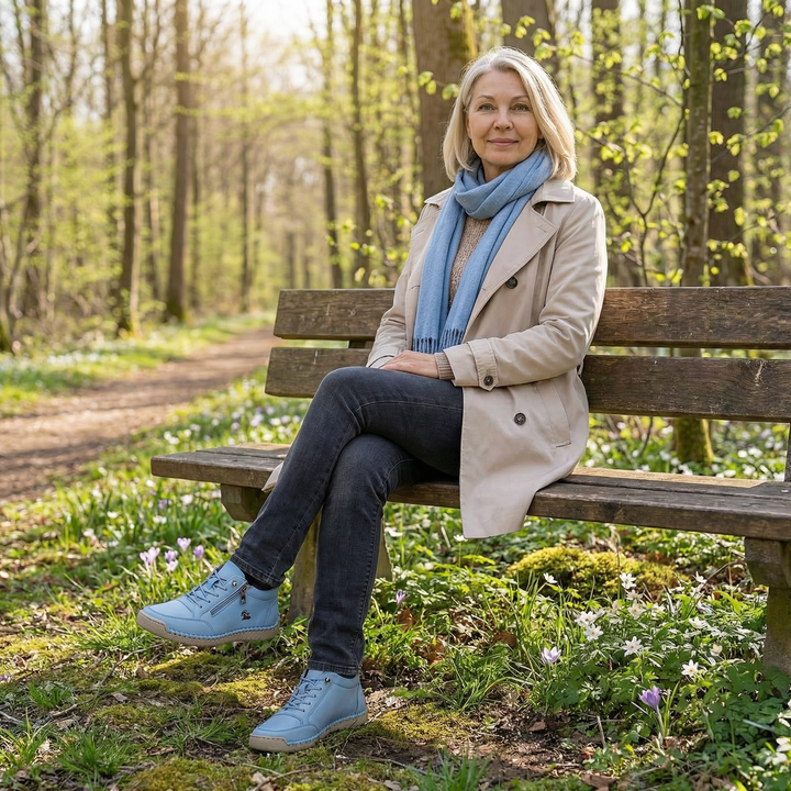 Mila – Bekväma ortopediska sneakers + dragkedja