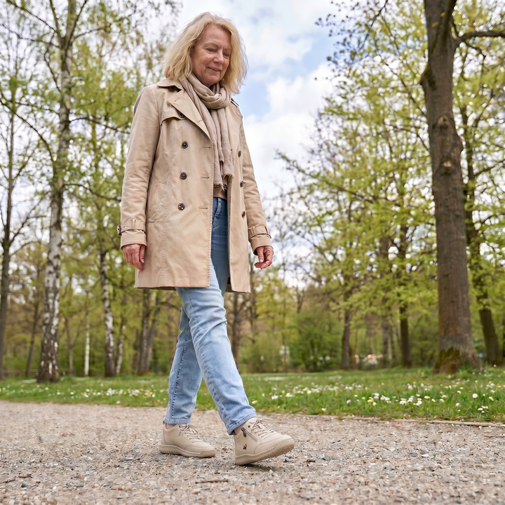 Mila – Bekväma ortopediska sneakers + dragkedja