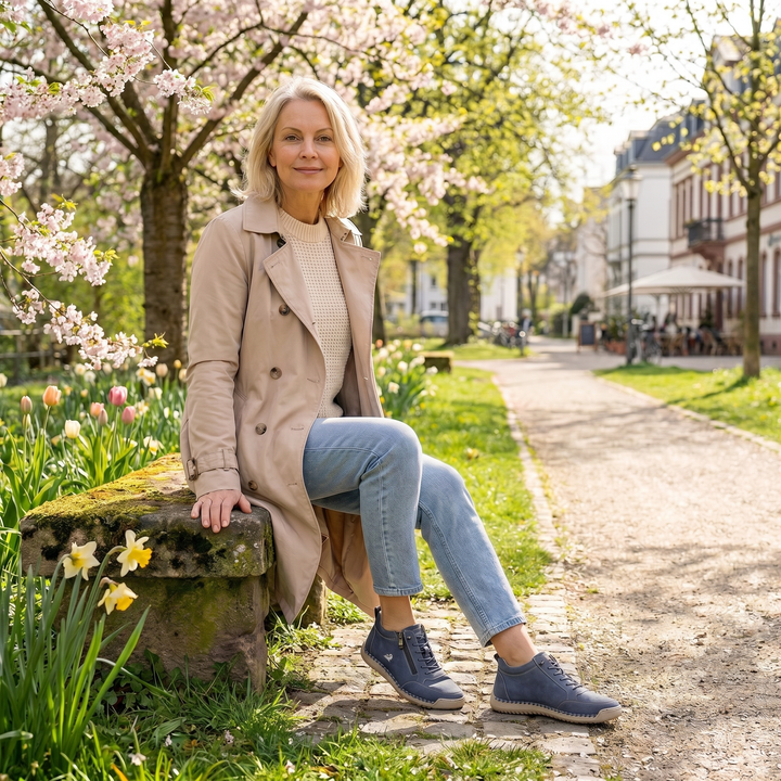 Mila – Bekväma ortopediska sneakers + dragkedja