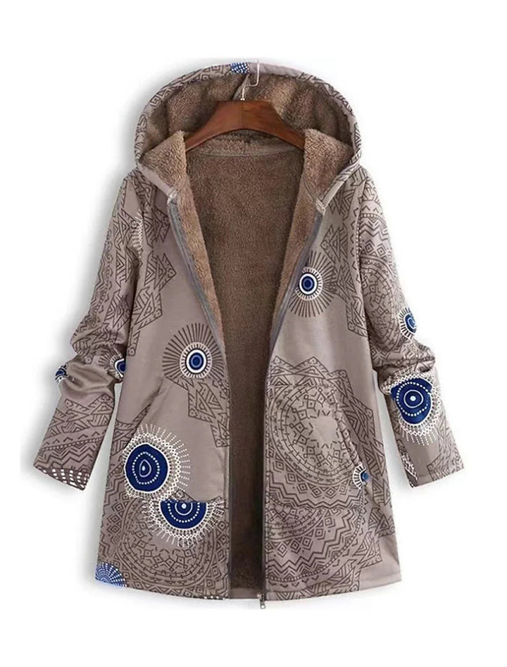 LINNEA | Varm & mjuk parka med fickor