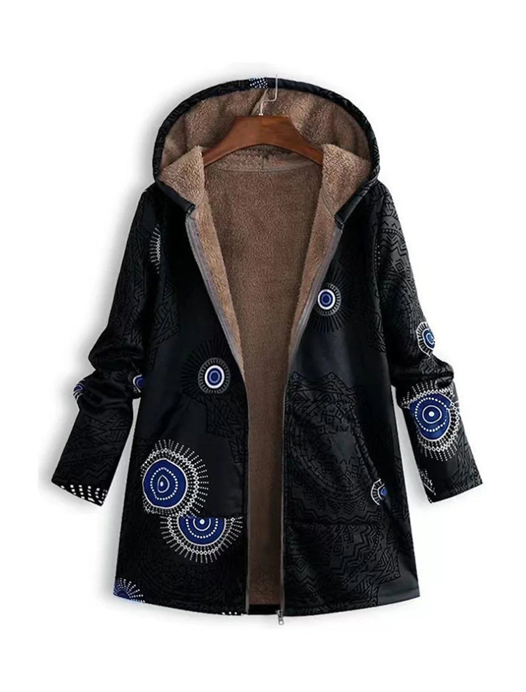 LINNEA | Varm & mjuk parka med fickor