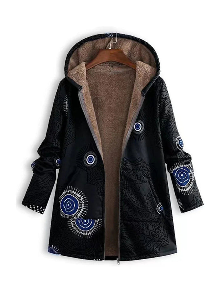 LINNEA | Varm & mjuk parka med fickor